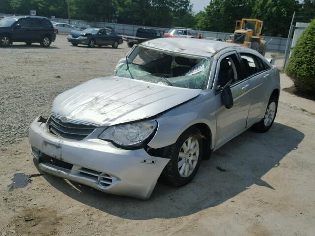 1C3LC46J48N142852 - 2008 CHRYSLER SEBRING LX SILVER photo 2