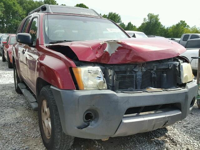 5N1AN08U27C503885 - 2007 NISSAN XTERRA OFF RED photo 1