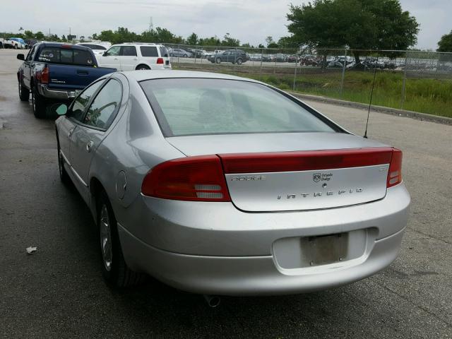 2B3AD56M42H128967 - 2002 DODGE INTREPID E GRAY photo 3