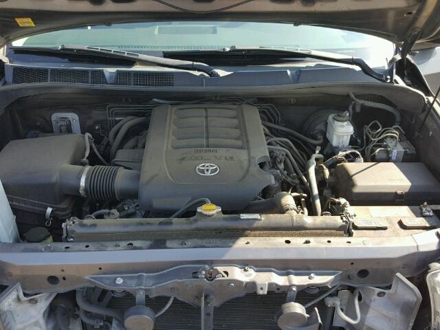 5TFEM5F16CX043650 - 2012 TOYOTA TUNDRA CRE CHARCOAL photo 7