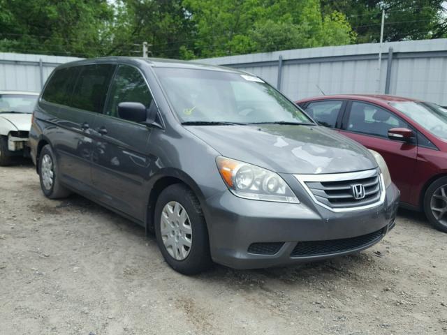 5FNRL382X8B103106 - 2008 HONDA ODYSSEY LX GRAY photo 1