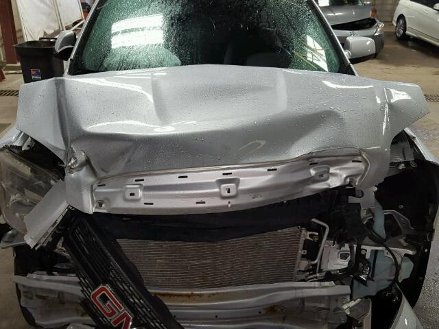 2CTFLVE57B6283806 - 2011 GMC TERRAIN SILVER photo 7