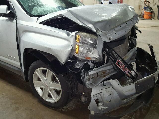 2CTFLVE57B6283806 - 2011 GMC TERRAIN SILVER photo 9