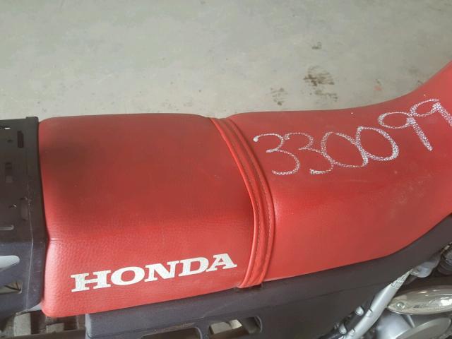 JH2RD0608DK100562 - 2013 HONDA XR650 L RED photo 6