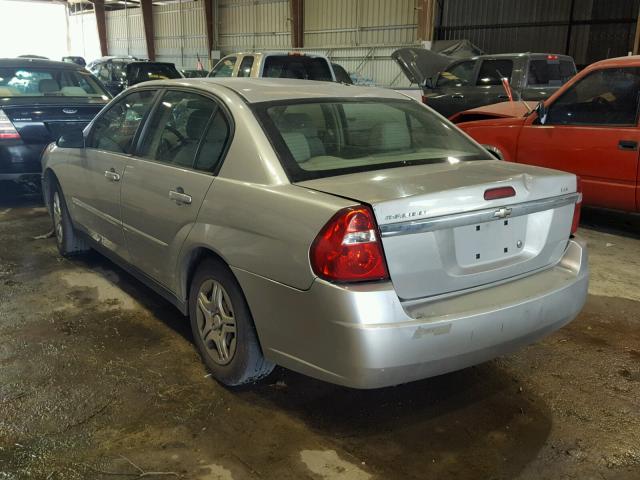 1G1ZS51F06F153123 - 2006 CHEVROLET MALIBU LS 银色 照片 3
