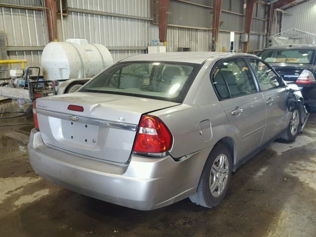 1G1ZS51F06F153123 - 2006 CHEVROLET MALIBU LS 银色 照片 4