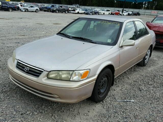 4T1BG22K51U109851 - 2001 TOYOTA CAMRY CE/L BEIGE photo 2