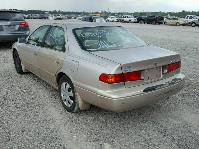 4T1BG22K51U109851 - 2001 TOYOTA CAMRY CE/L BEIGE photo 3