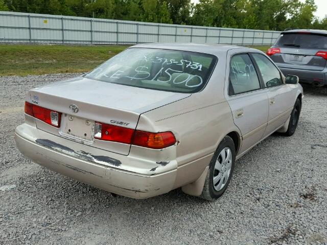 4T1BG22K51U109851 - 2001 TOYOTA CAMRY CE/L BEIGE photo 4