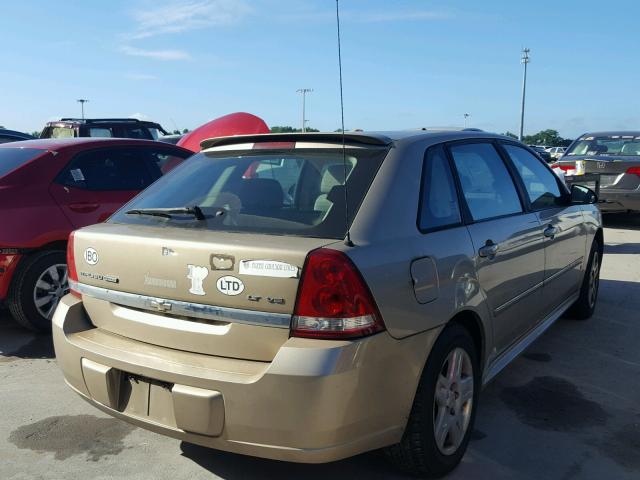 1G1ZT61896F260109 - 2006 CHEVROLET MALIBU MAX 棕色 照片 4
