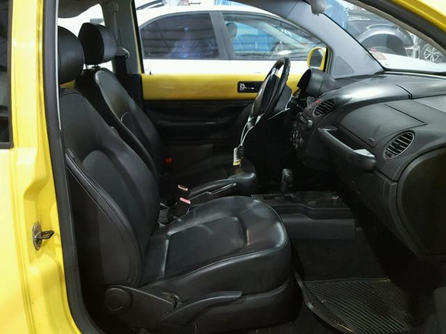3VWRW31C08M512623 - 2008 VOLKSWAGEN NEW BEETLE 黄色 照片 5