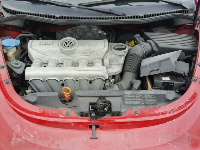 3VWRG31Y58M403180 - 2008 VOLKSWAGEN NEW BEETLE 红色 照片 7
