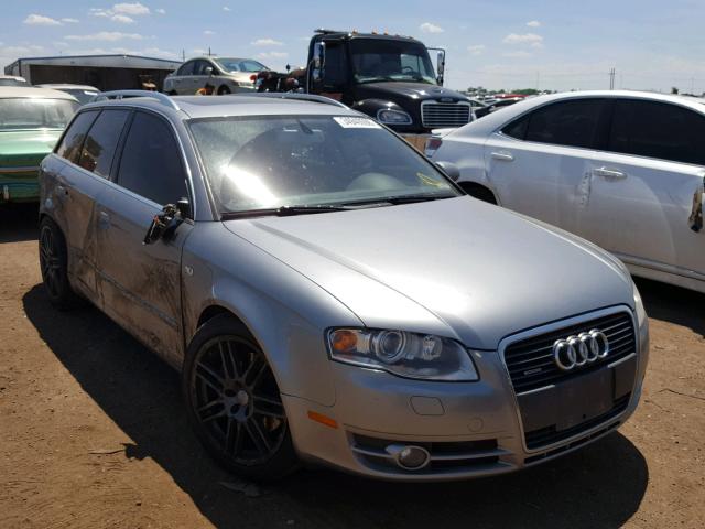 WAUKF78E77A140824 - 2007 AUDI A4 2.0T AV GRAY photo 1