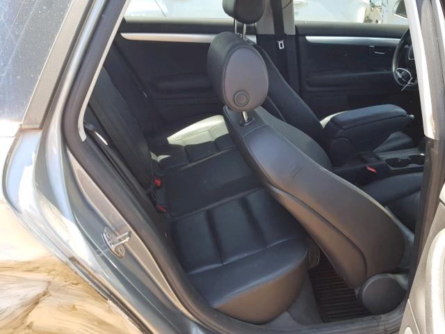 WAUKF78E77A140824 - 2007 AUDI A4 2.0T AV GRAY photo 6