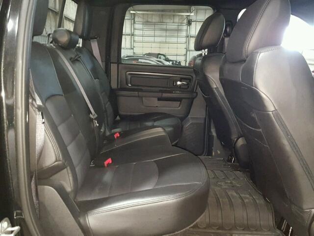 1C6RR7YTXHS749934 - 2017 RAM 1500 REBEL შავი ფოტო 9