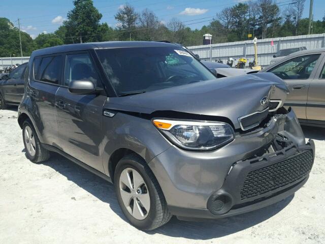 KNDJN2A21G7369081 - 2016 KIA SOUL GRAY photo 1