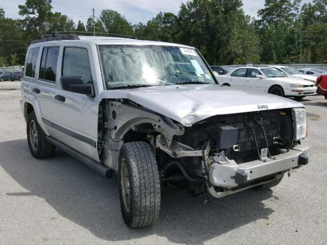 1J8HG48K46C209320 - 2006 JEEP COMMANDER GRAY photo 1