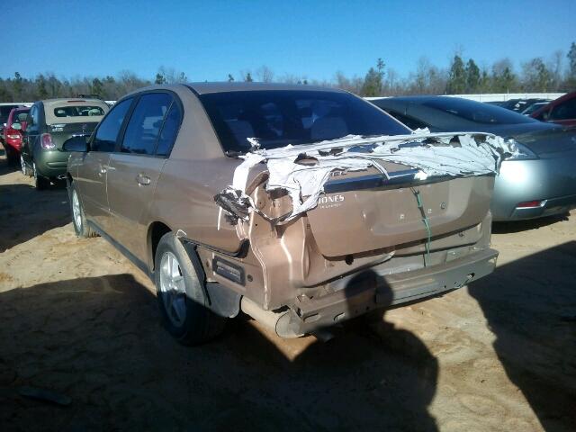 1G1ZT54885F163312 - 2005 CHEVROLET MALIBU LS Qəhvəyi foto 3