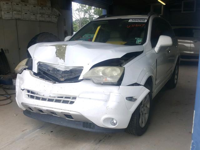 3GSCL53768S631547 - 2008 SATURN VUE XR WHITE photo 2