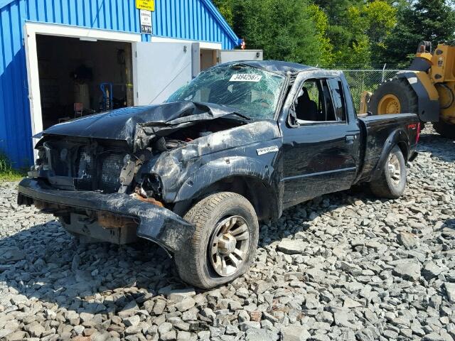 1FTZR45E87PA42099 - 2007 FORD RANGER SUP BLACK photo 2