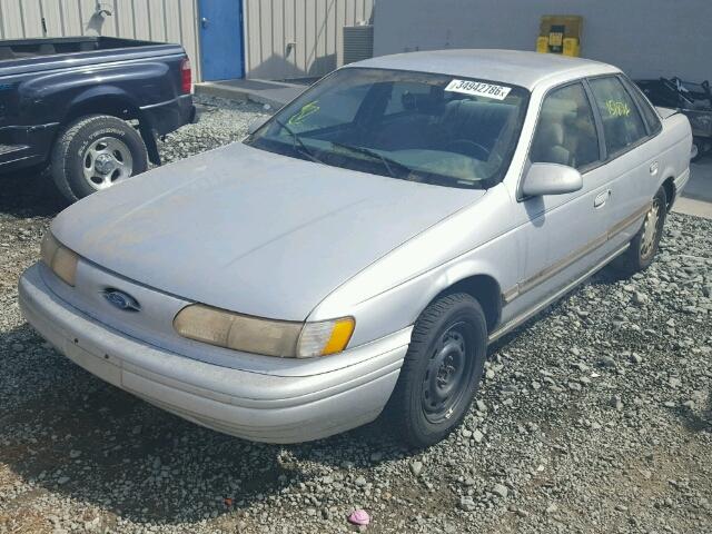 1FALP5246SA244972 - 1995 FORD TAURUS GL SILVER photo 2