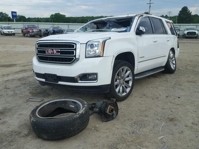 1GKS2BKC6GR100975 - 2016 GMC YUKON SLT WHITE photo 2