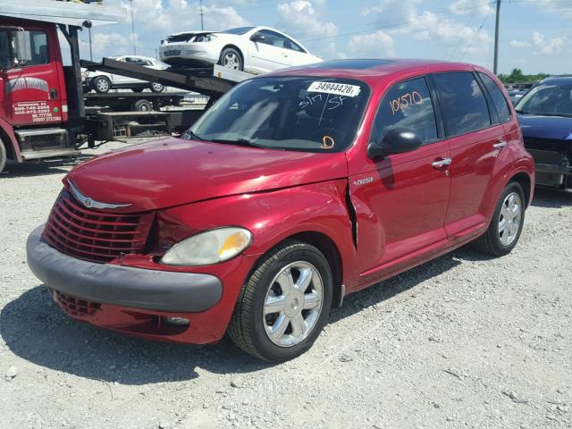 3C8FY68B12T319097 - 2002 CHRYSLER PT CRUISER BURGUNDY photo 2