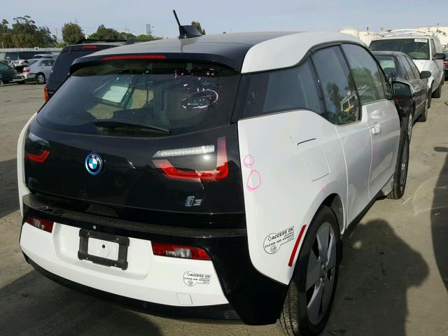 WBY1Z2C57EV285625 - 2014 BMW I3 BEV WHITE photo 4