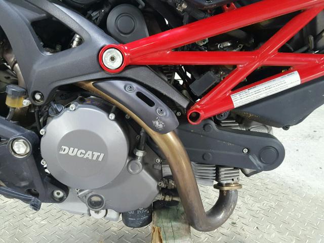 ZDM1RANN3EB078549 - 2014 DUCATI MONSTER 79 BLACK photo 12