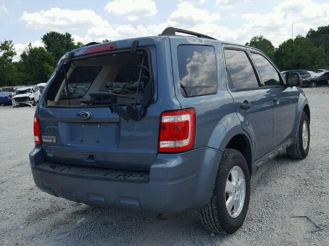 1FMCU0D76CKA42945 - 2012 FORD ESCAPE XLT BLUE photo 4