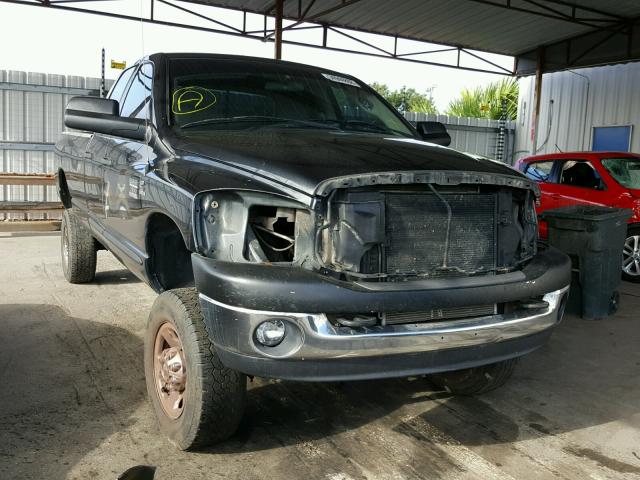 1D7KS28C17J568829 - 2007 DODGE RAM 2500 S BLACK photo 1