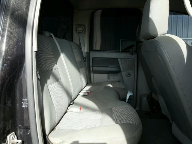 1D7KS28C17J568829 - 2007 DODGE RAM 2500 S BLACK photo 6