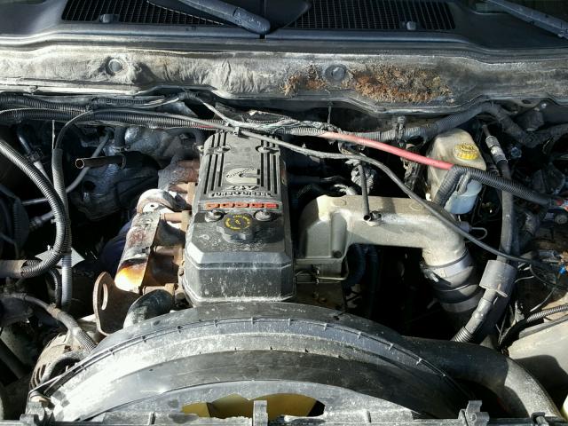 1D7KS28C17J568829 - 2007 DODGE RAM 2500 S BLACK photo 7