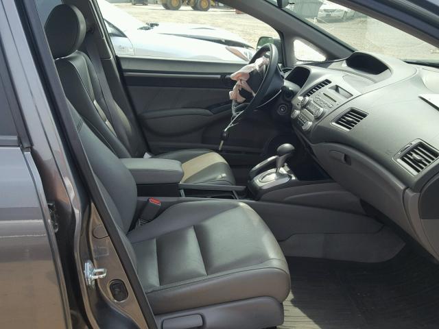 2HGFA16969H324003 - 2009 HONDA CIVIC EXL Boz foto 5