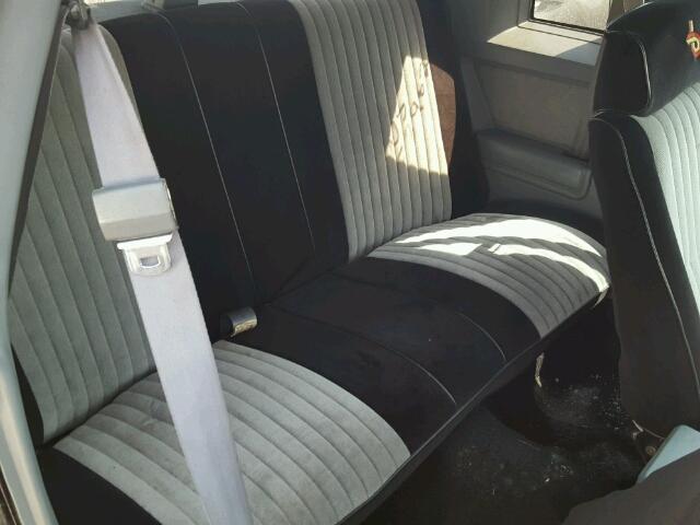 1G4GJ1174HP446017 - 1987 BUICK REGAL შავი ფოტო 6