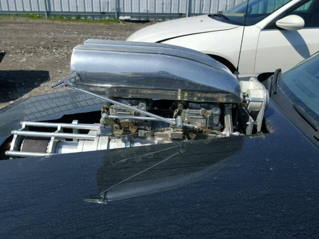 1G4GJ1174HP446017 - 1987 BUICK REGAL შავი ფოტო 9