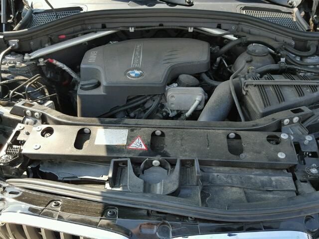 5UXWX9C5XD0A30292 - 2013 BMW X3 XDRIVE2 შავი ფოტო 7