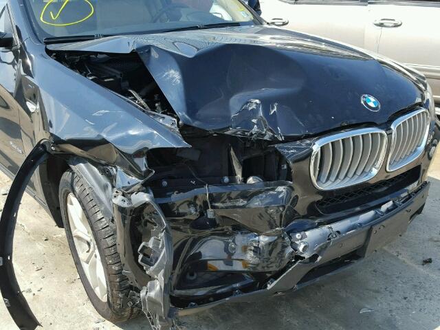 5UXWX9C5XD0A30292 - 2013 BMW X3 XDRIVE2 შავი ფოტო 9