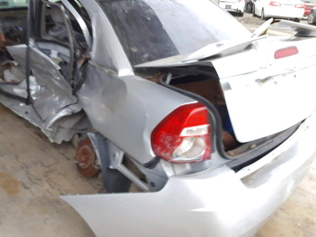 1G1ZT54855F302991 - 2005 CHEVROLET MALIBU LS 银色 照片 10