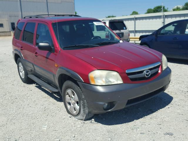 4F2CZ96184KM27671 - 2004 MAZDA TRIBUTE ES 红色 照片 1