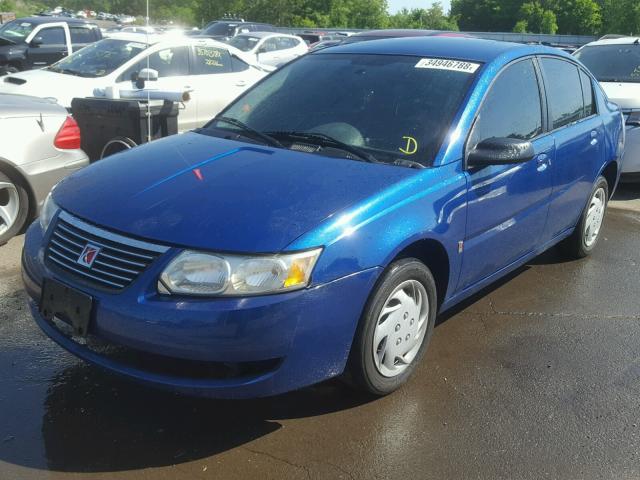 1G8AJ52F25Z117737 - 2005 SATURN ION LEVEL BLUE photo 2