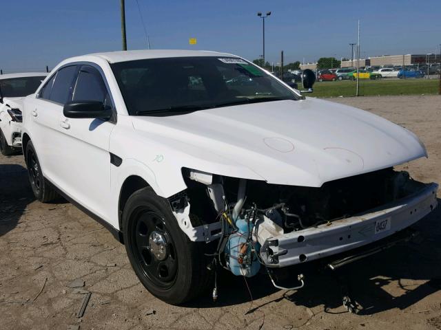 1FAHP2M89DG212828 - 2013 FORD TAURUS POL WHITE photo 1