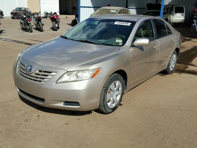 4T1BE46K47U573072 - 2007 TOYOTA CAMRY NEW TAN photo 2