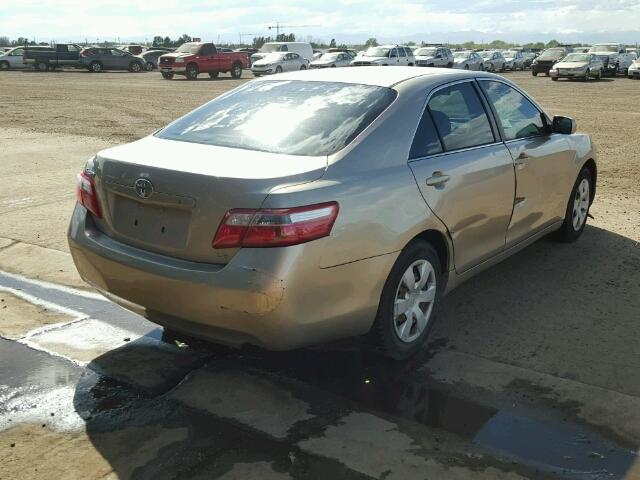 4T1BE46K47U573072 - 2007 TOYOTA CAMRY NEW TAN photo 4