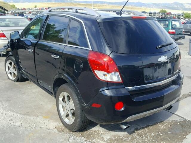 3GNFL4E53CS621119 - 2012 CHEVROLET CAPTIVA SP BLACK photo 3