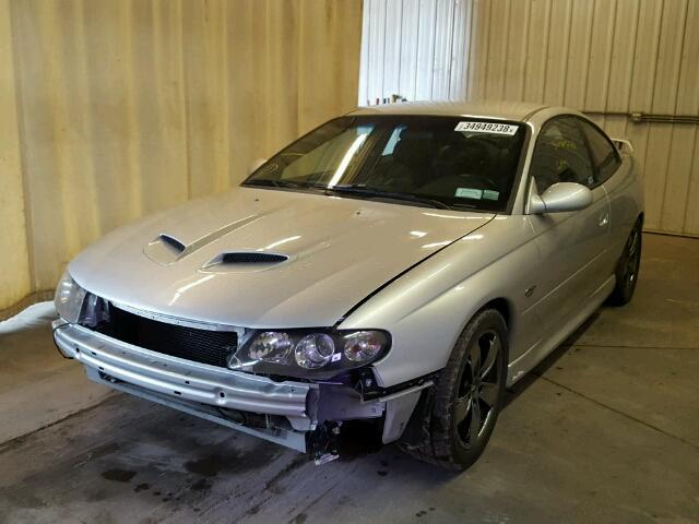 6G2VX12U16L538647 - 2006 PONTIAC GTO SILVER photo 2