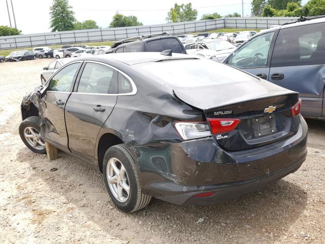1G1ZB5ST4HF242216 - 2017 CHEVROLET MALIBU LS 黑色 照片 3