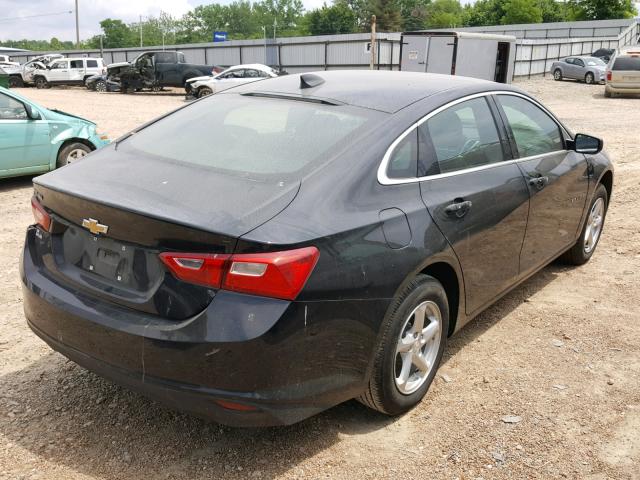 1G1ZB5ST4HF242216 - 2017 CHEVROLET MALIBU LS 黑色 照片 4