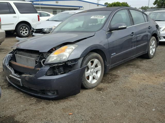 1N4CL21E98C173767 - 2008 NISSAN ALTIMA HYB BLUE photo 2