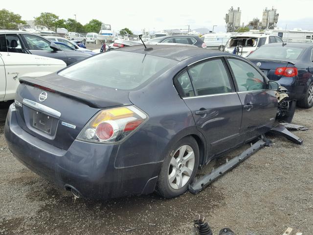 1N4CL21E98C173767 - 2008 NISSAN ALTIMA HYB BLUE photo 4